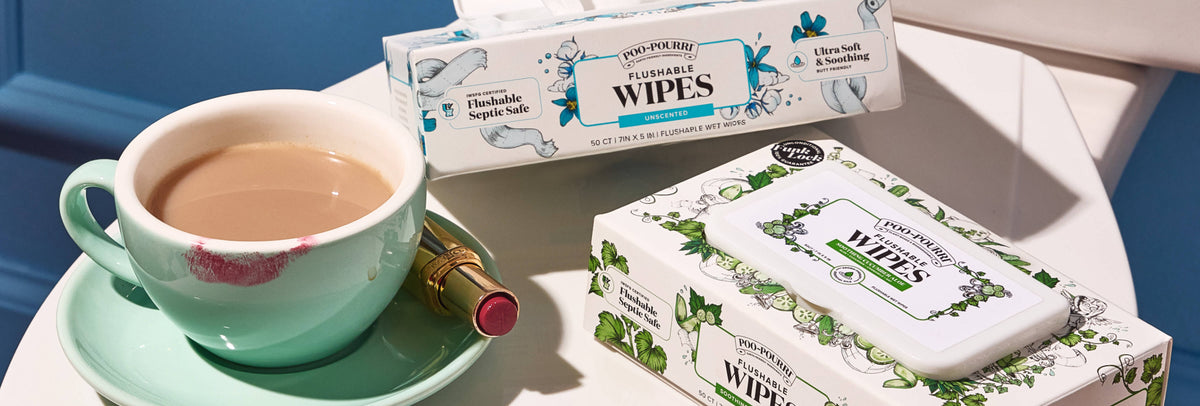 Your Butt’s New Best Friend: Poo~Pourri Flushable Wipes