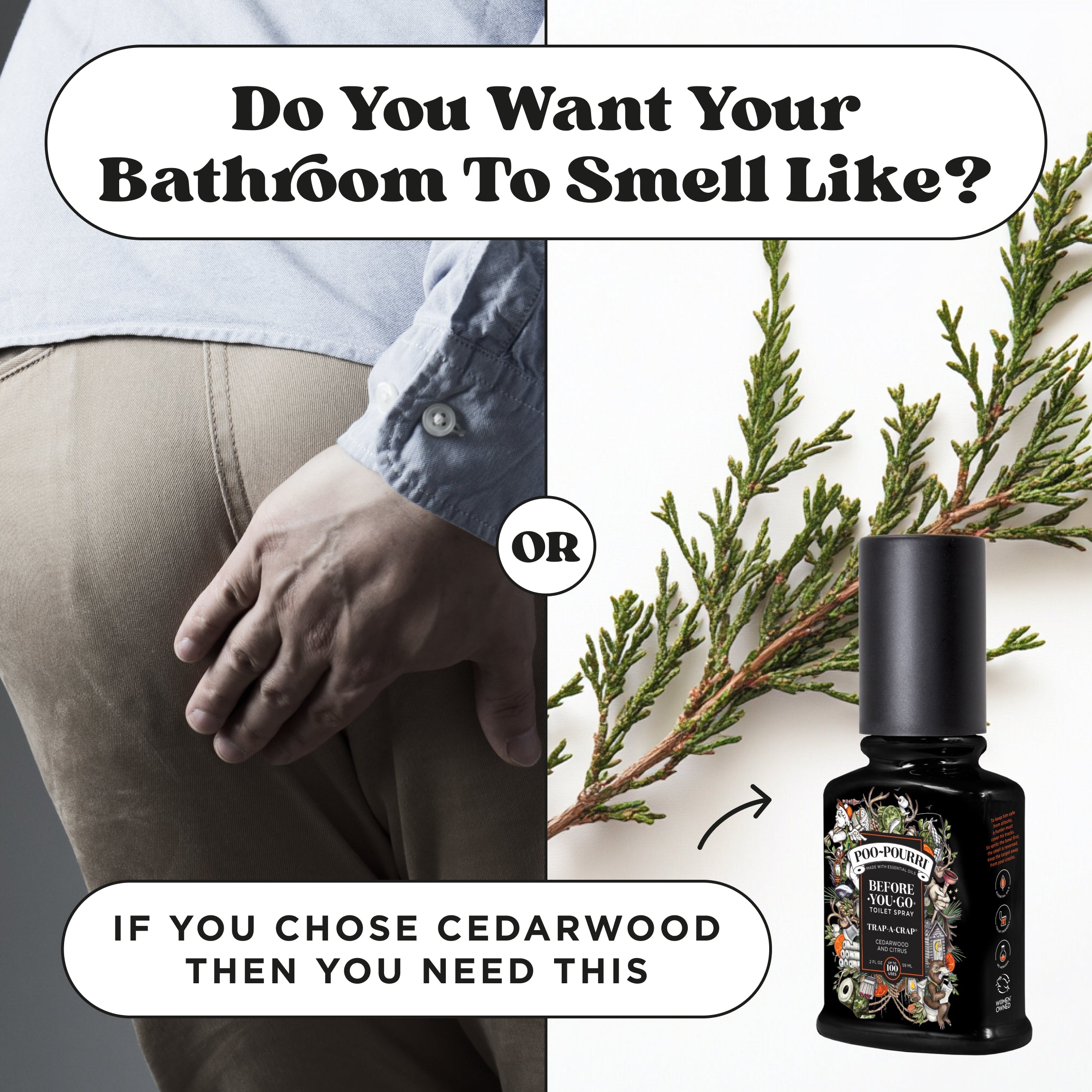 Trap-A-Crap - Poo~Pourri Toilet Spray