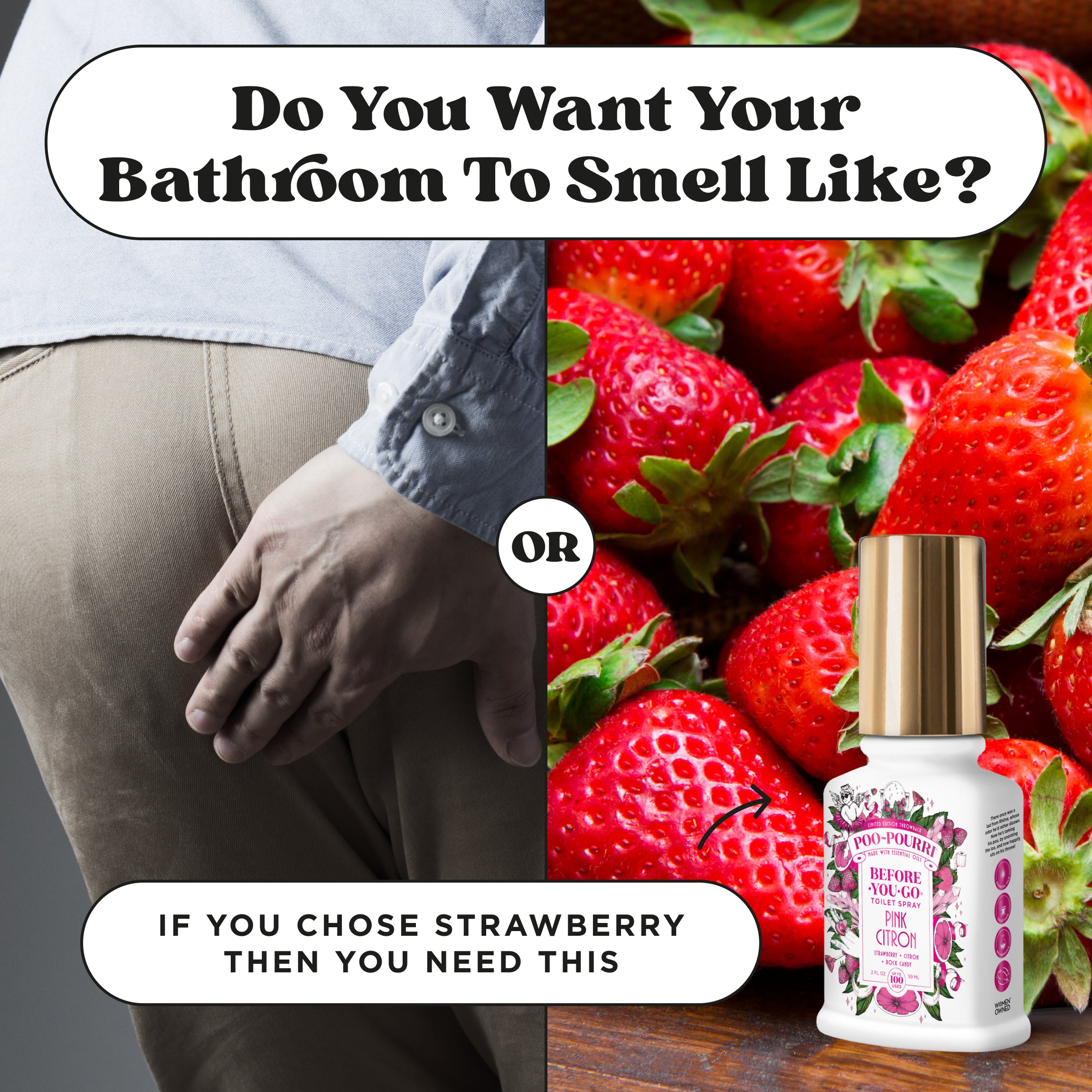 Pink Citron Poo~Pourri: Toilet Spray