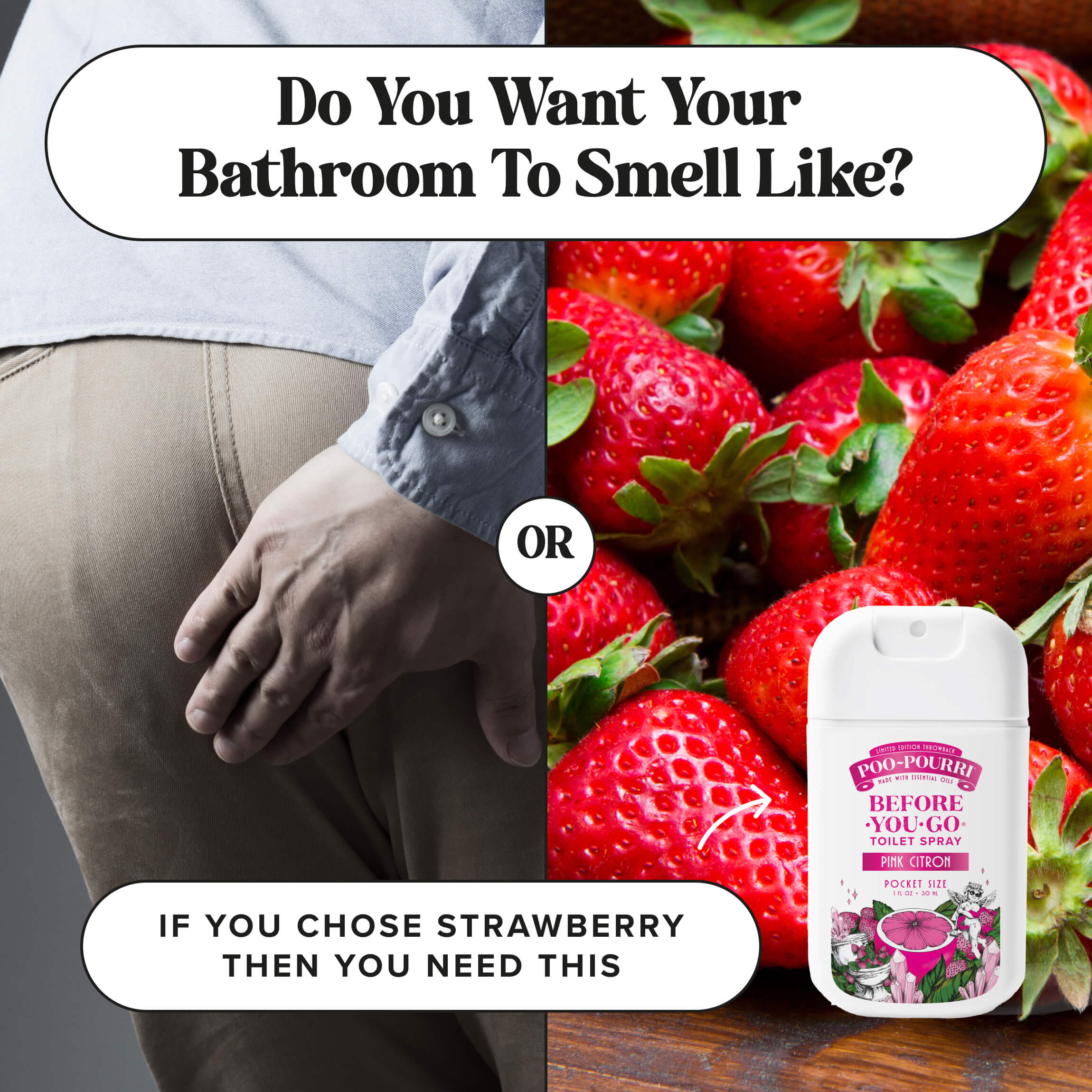 Pink Citron Poo~Pourri: Toilet Spray