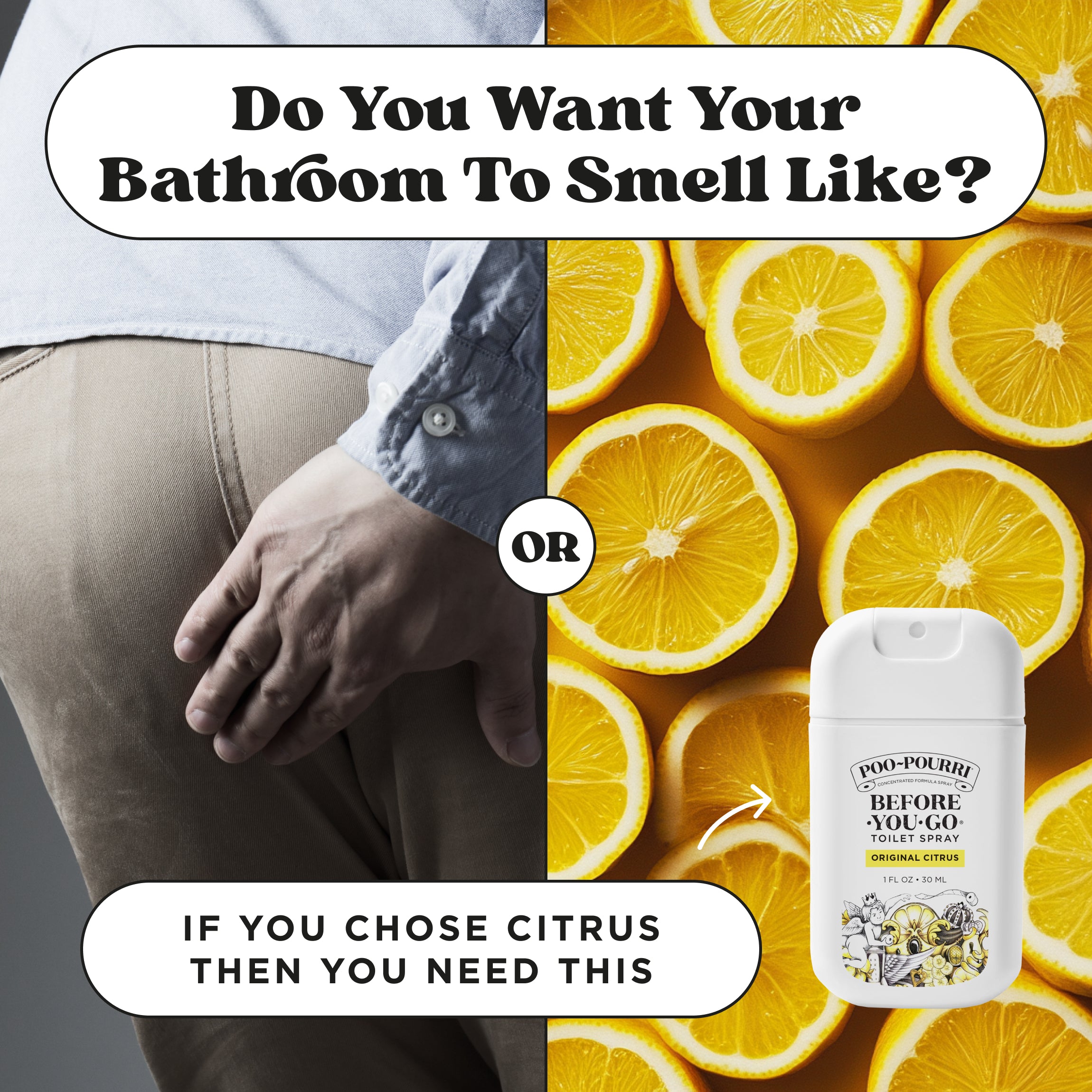 Original Citrus Pocket Sprayer by Poo~Pourri