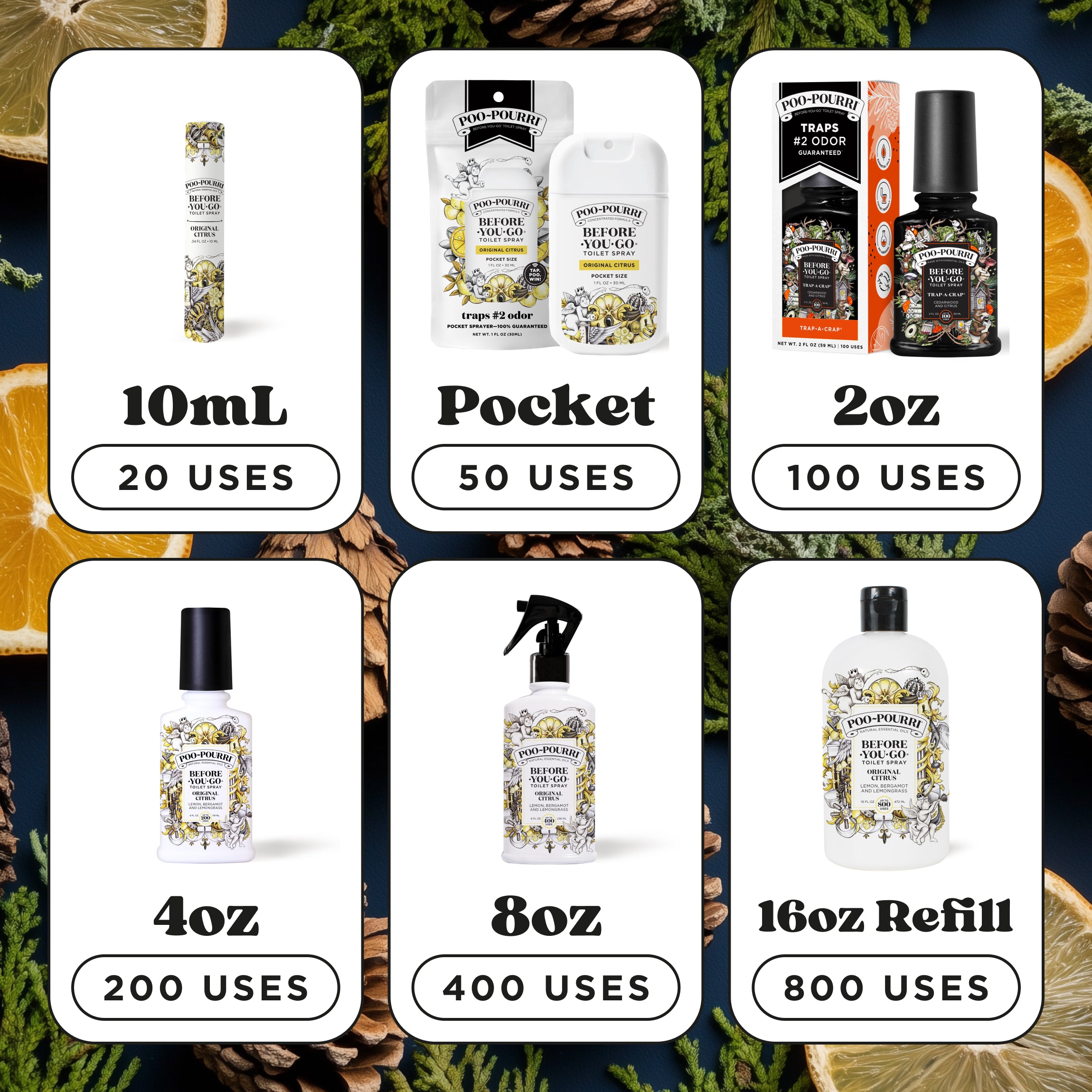 Trap-A-Crap - Poo~Pourri Toilet Spray
