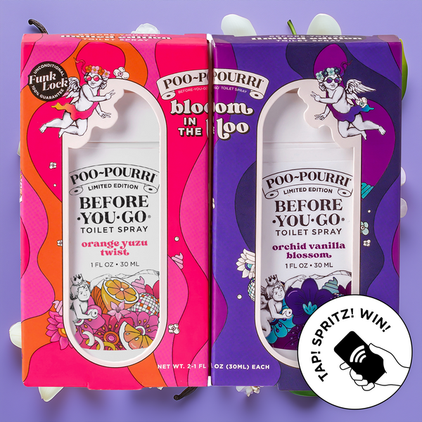 Bloom in the Bathroom Set: Poo~Pourri's Fresh Toilet Sprays