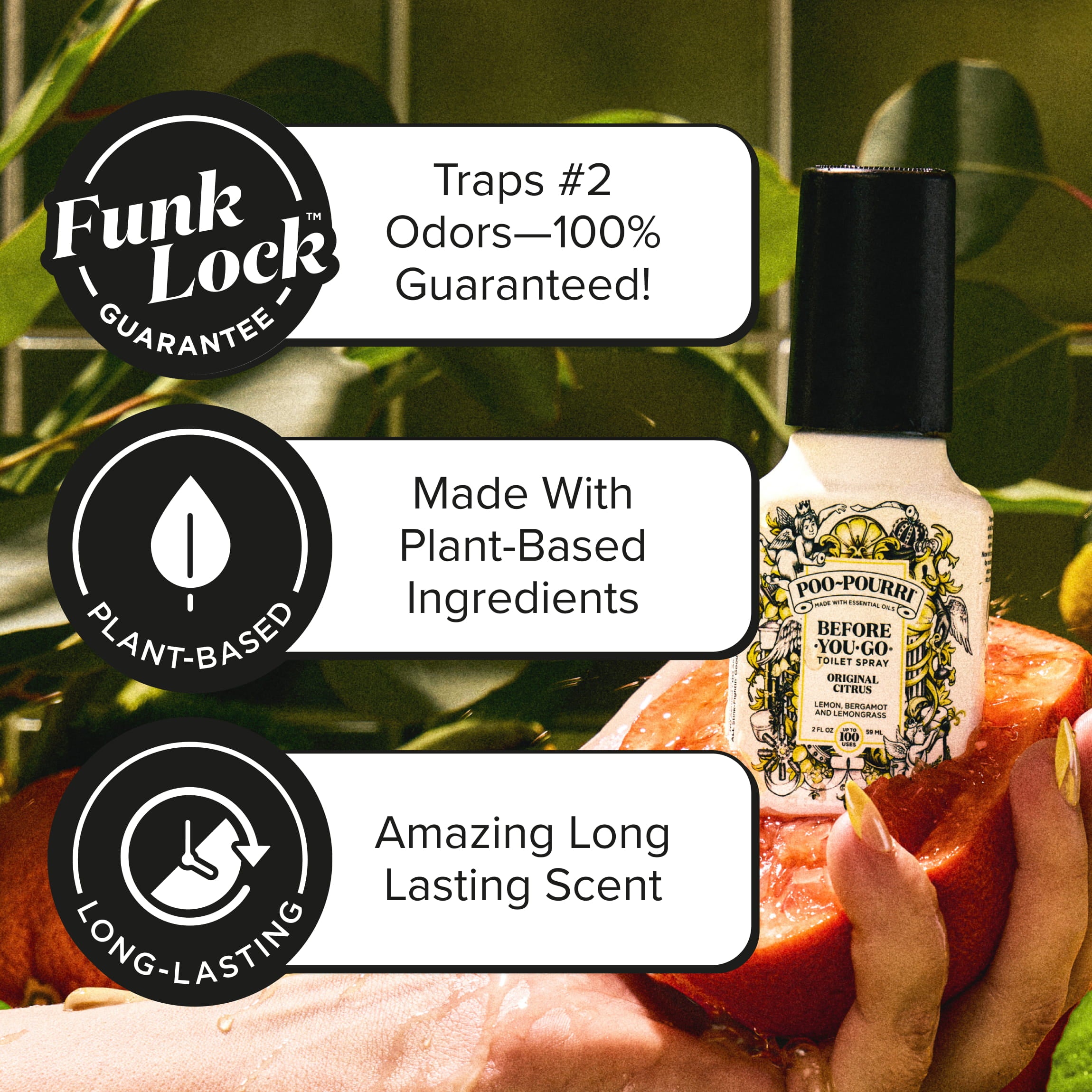 Poo~Pourri Original Citrus: Fresh Bathroom Spray