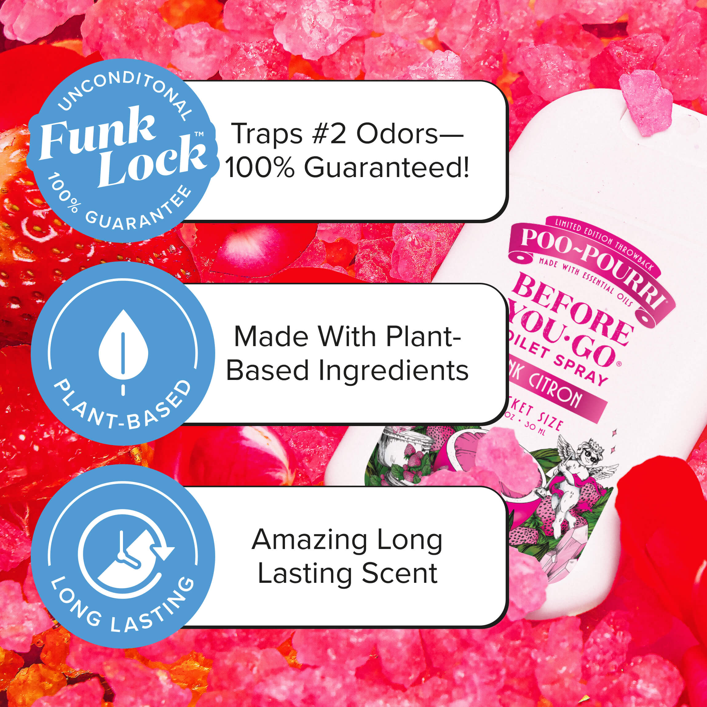 Pink Citron Poo~Pourri: Toilet Spray