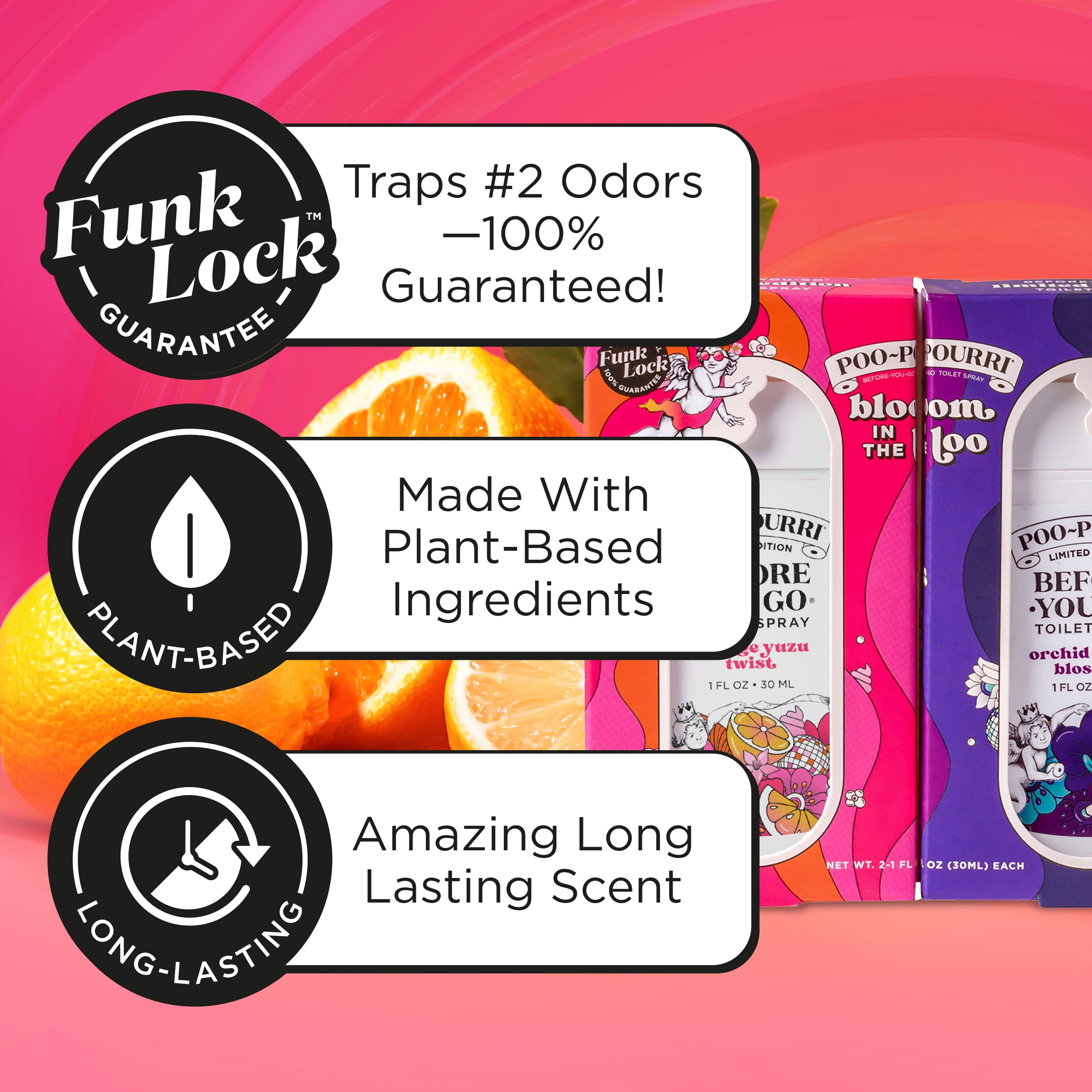 Bloom in the Bathroom Set - Poo~Pourri Toilet Sprays