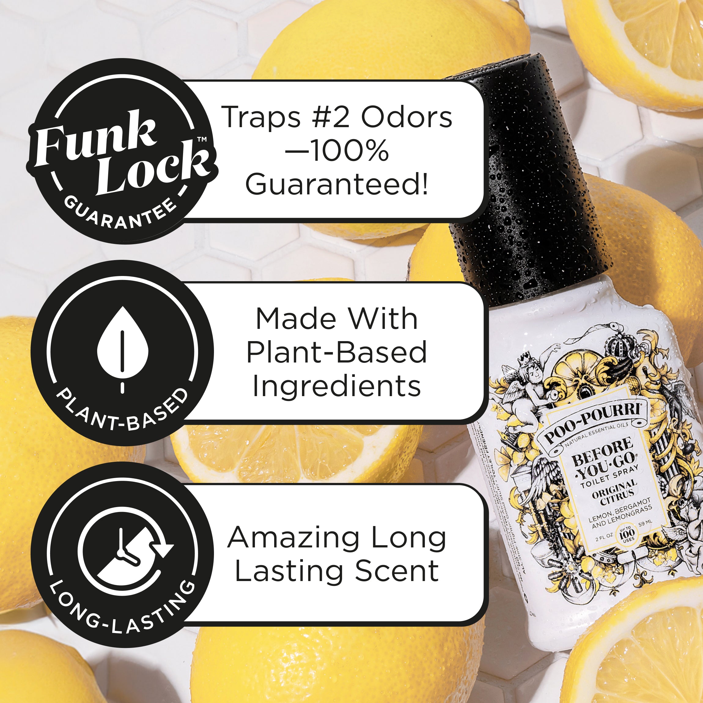 Traps #2 odors -100% Guaranteed! Made with plant-based ingredients, amazing long lasting scent.