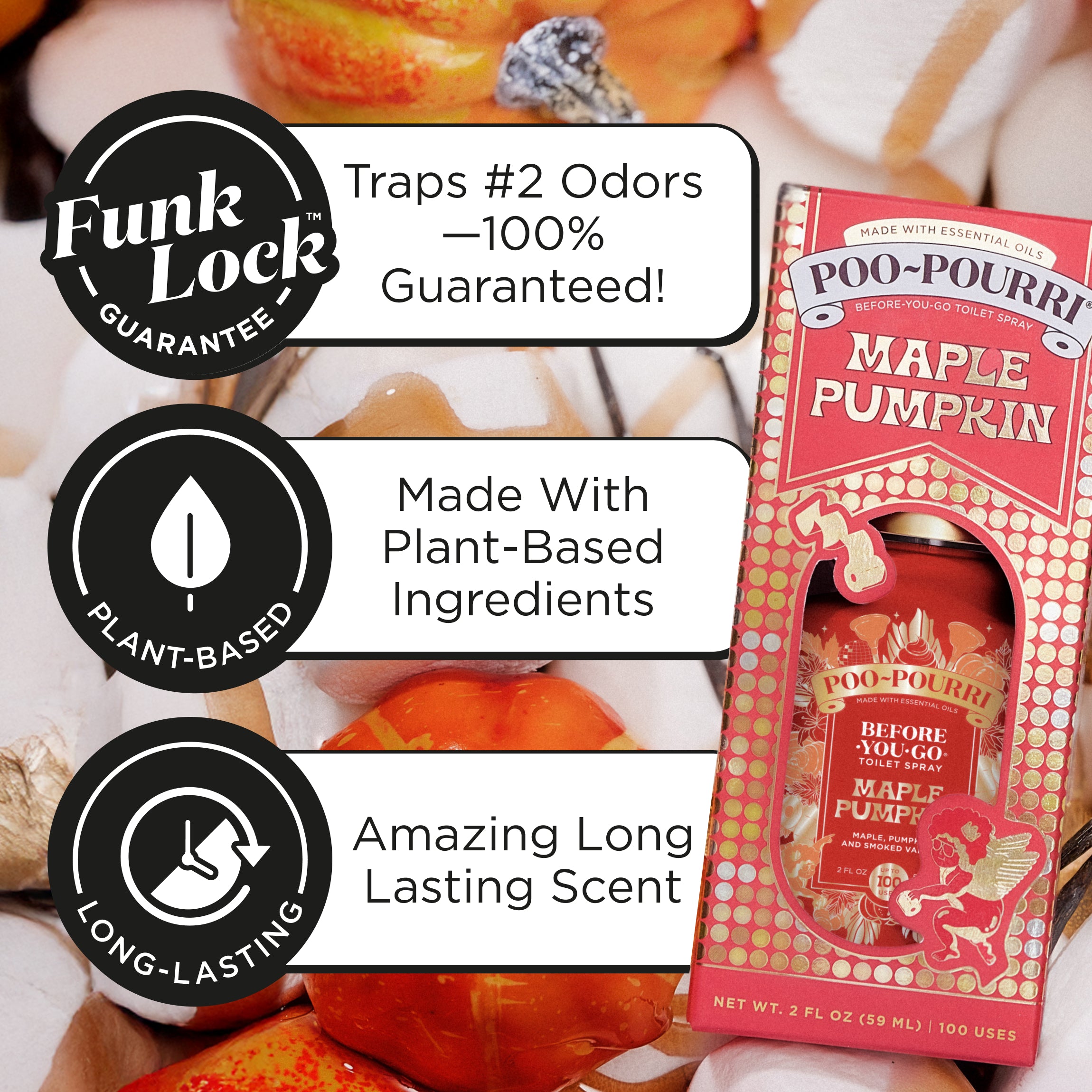 Maple Pumpkin - Poo~Pourri Toilet Sprays