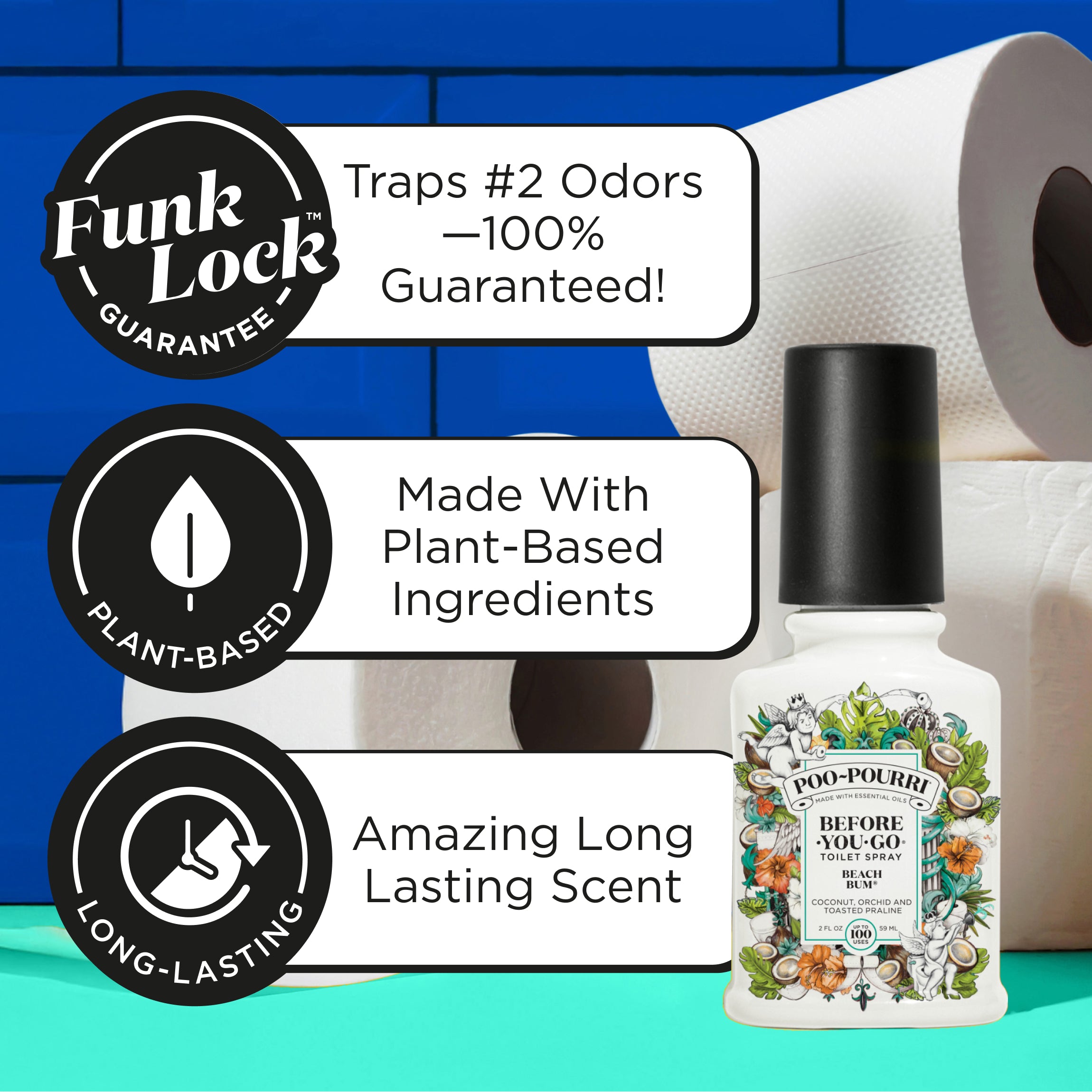 Traps #2 odors -100% Guaranteed! Made with plant-based ingredients, amazing long lasting scent.