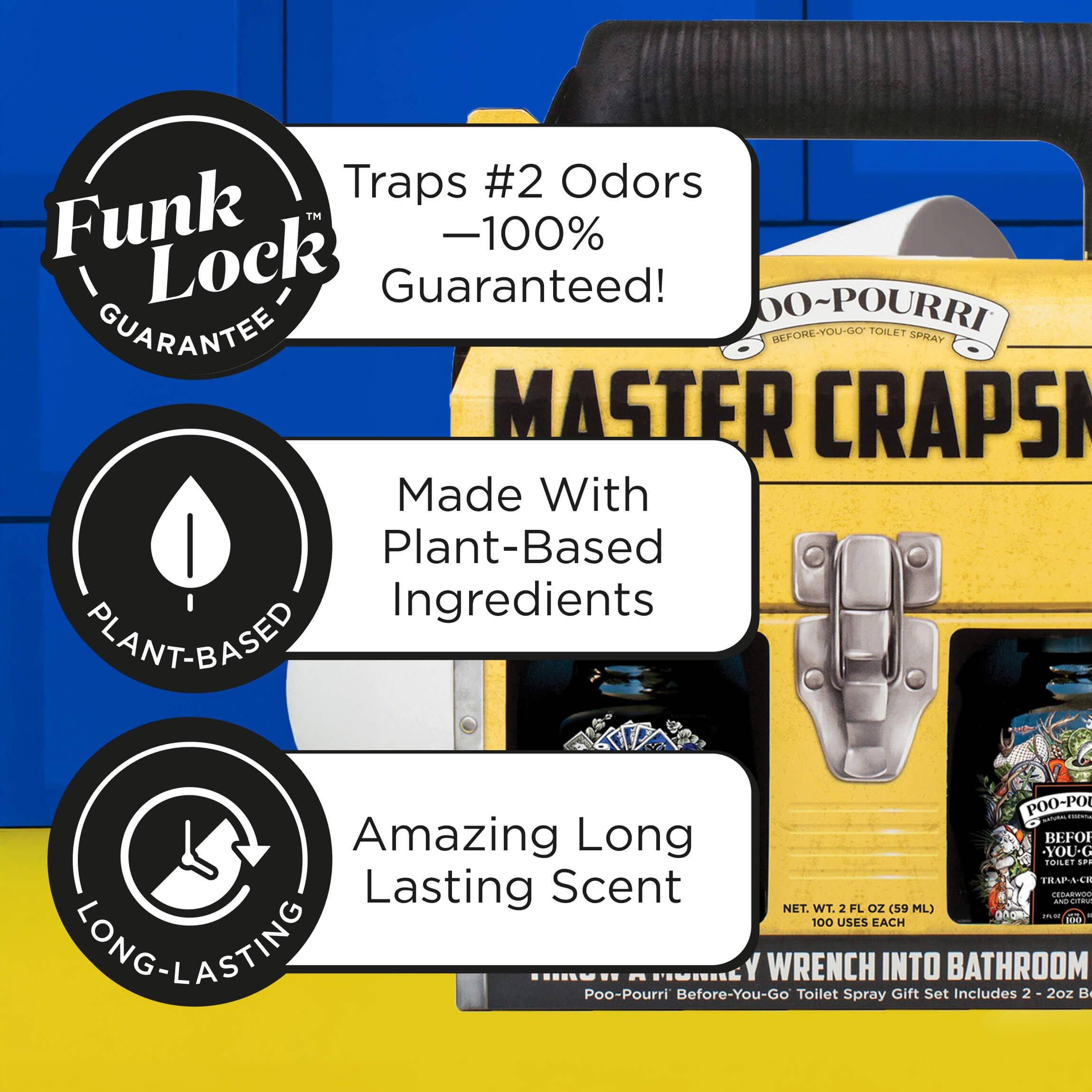 Poo~Pourri Master Crapsman Gift Set: The Best Gift for Dad!