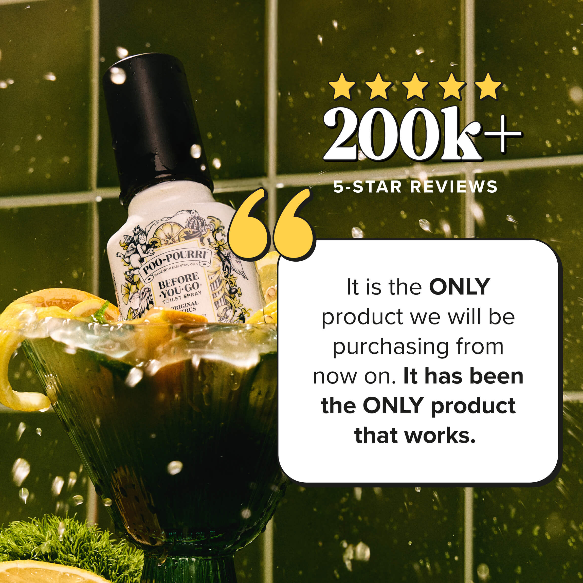 Poo~Pourri Original Citrus: Fresh Bathroom Spray