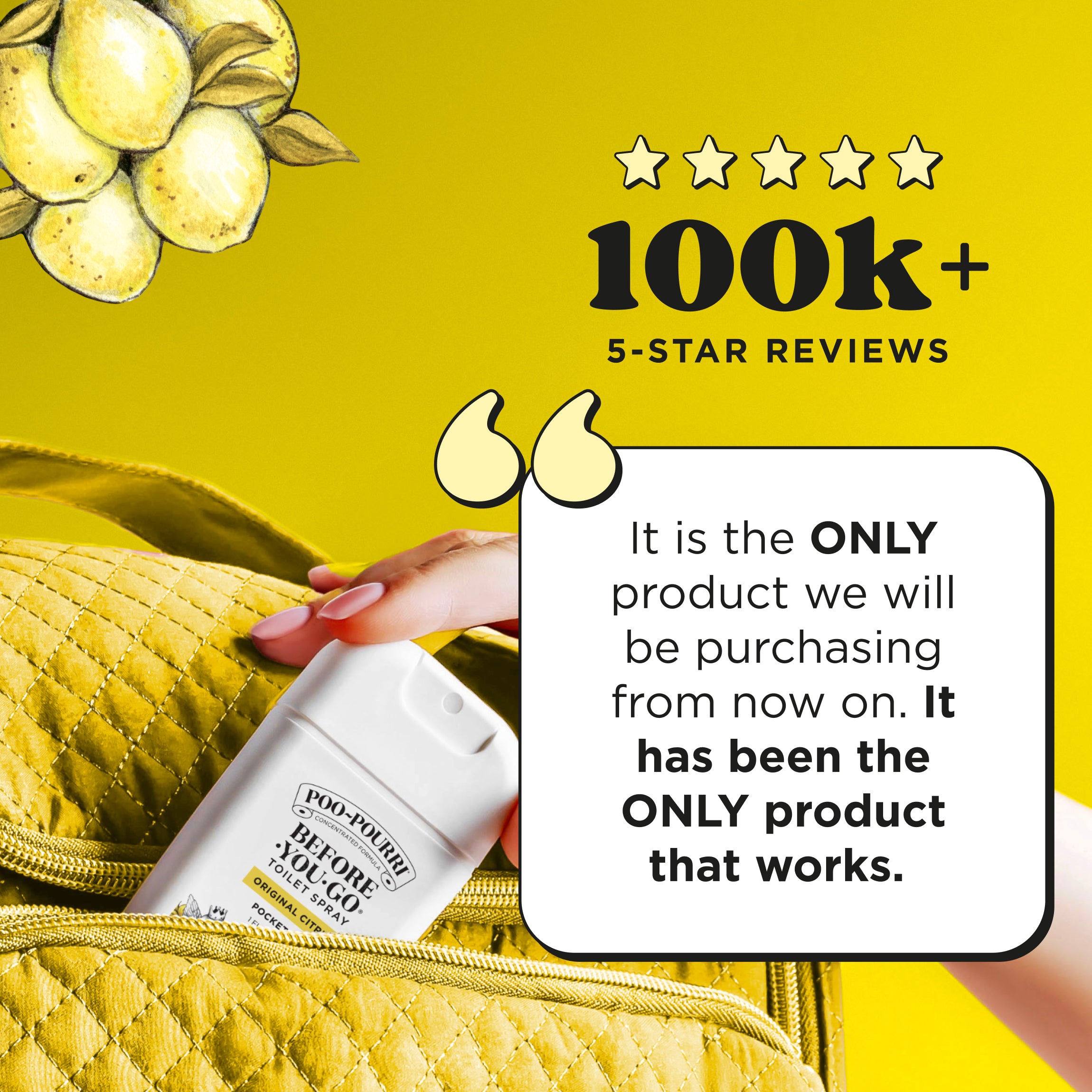 Original Citrus Pocket Sprayer by Poo~Pourri