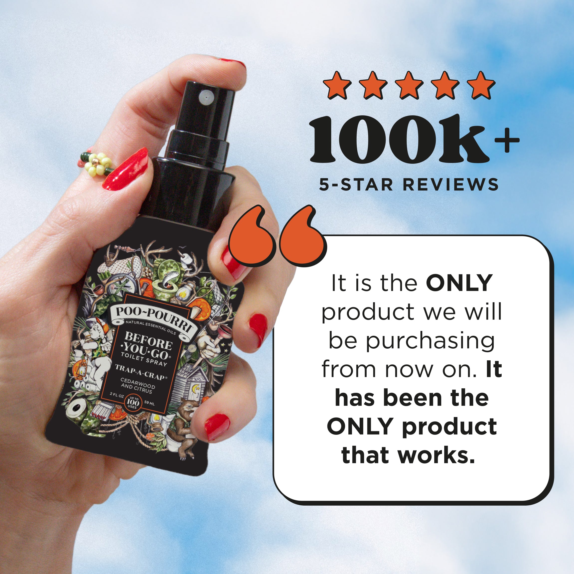 Trap-A-Crap - Poo~Pourri Toilet Spray