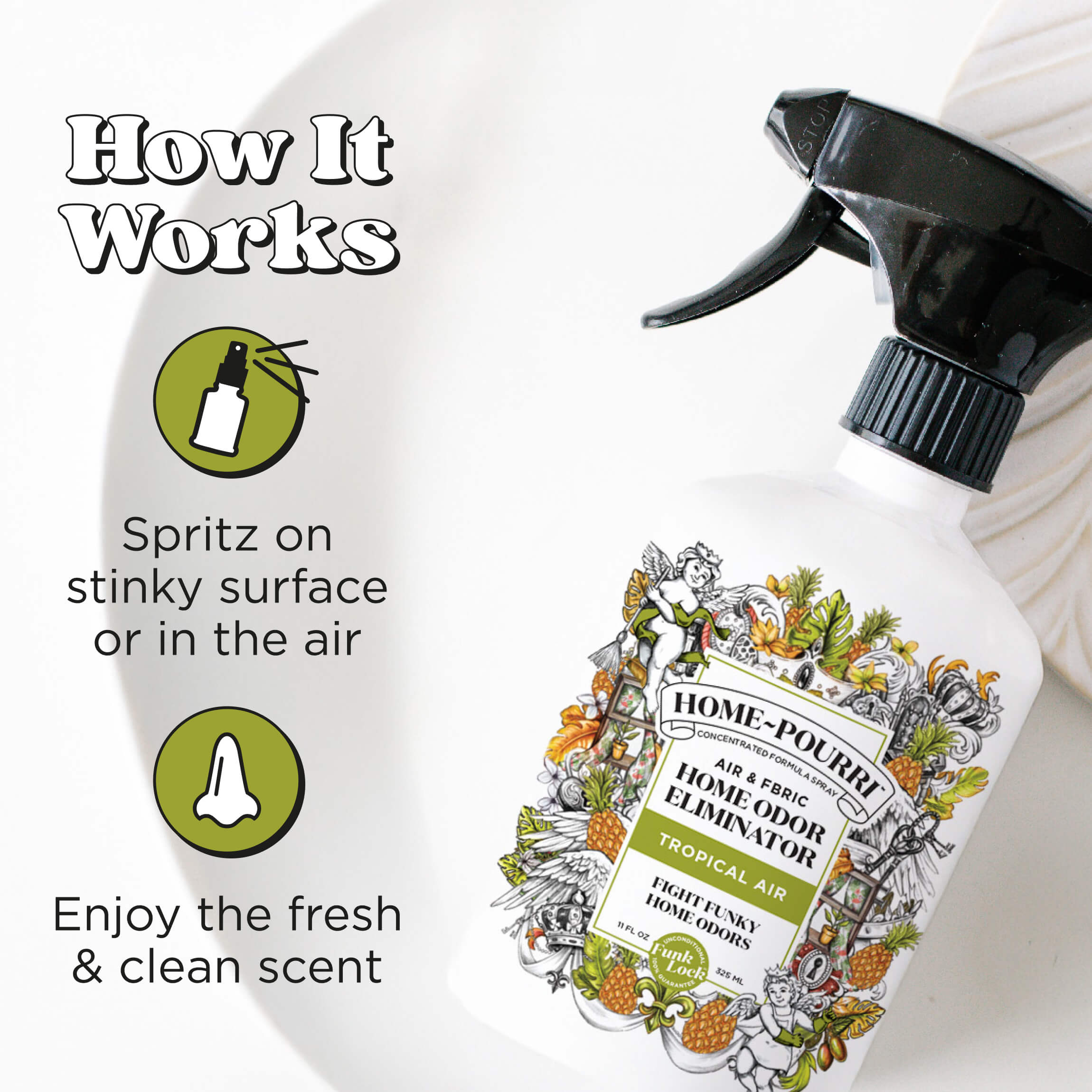 Tropical Air Room Spray: Fresh Home Beach Scents