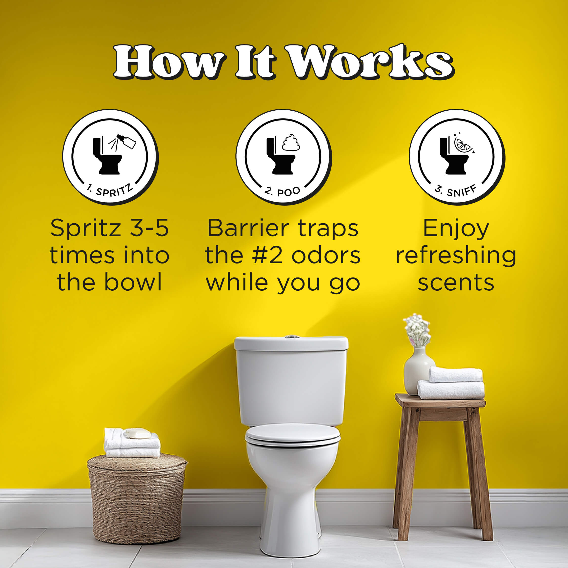 Bathroom Boombox Set: Poo~Pourri Toilet Spray Gift Set