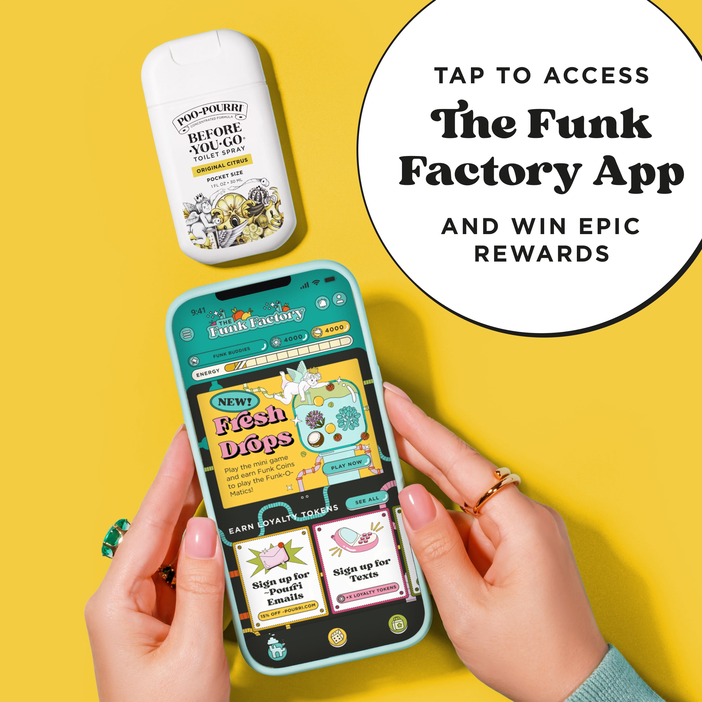 Original Citrus Pocket Sprayer by Poo~Pourri