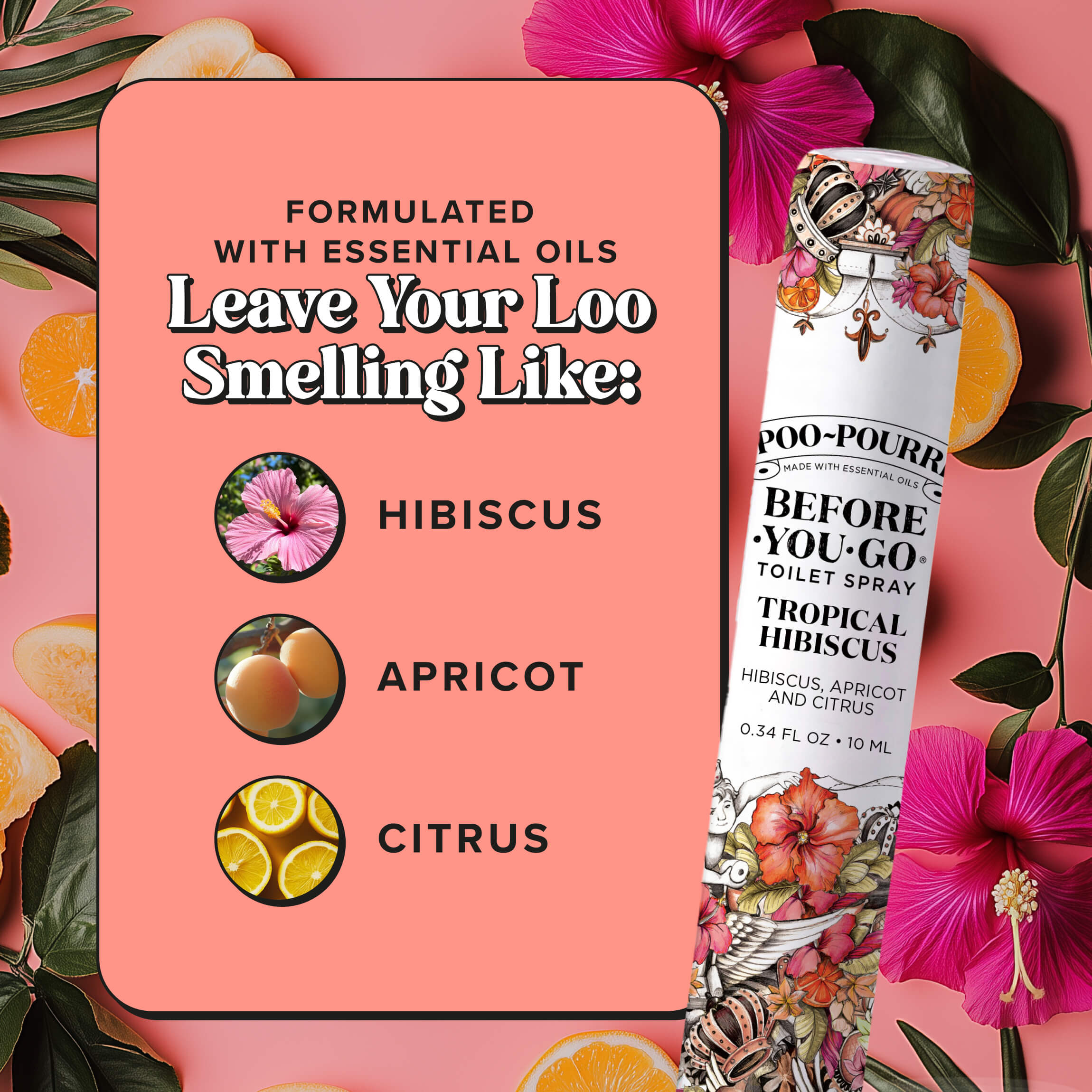 Best Bathroom Odor Eliminator Spray : Poo~Pourri Tropical Hibiscus