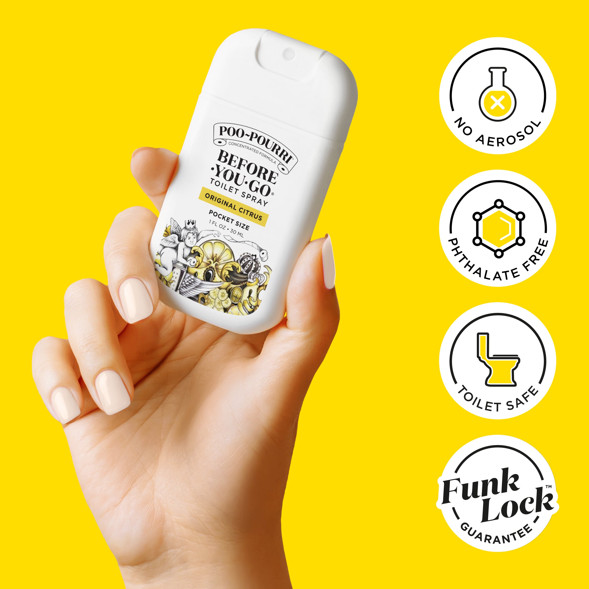 Original Citrus Pocket Sprayer by Poo~Pourri