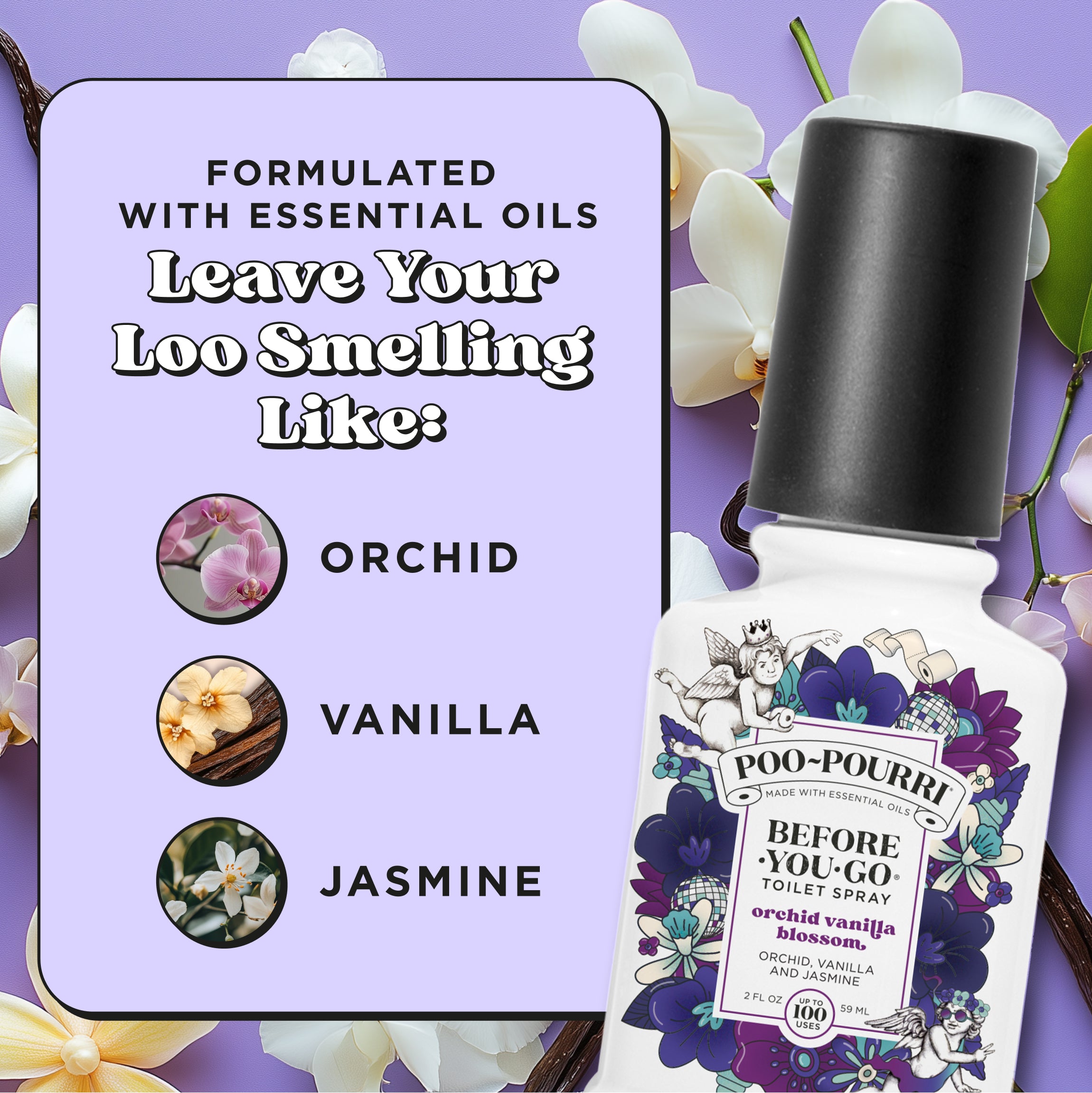 Orchid Vanilla Blossom Poo~Pourri Spray: Shop Today