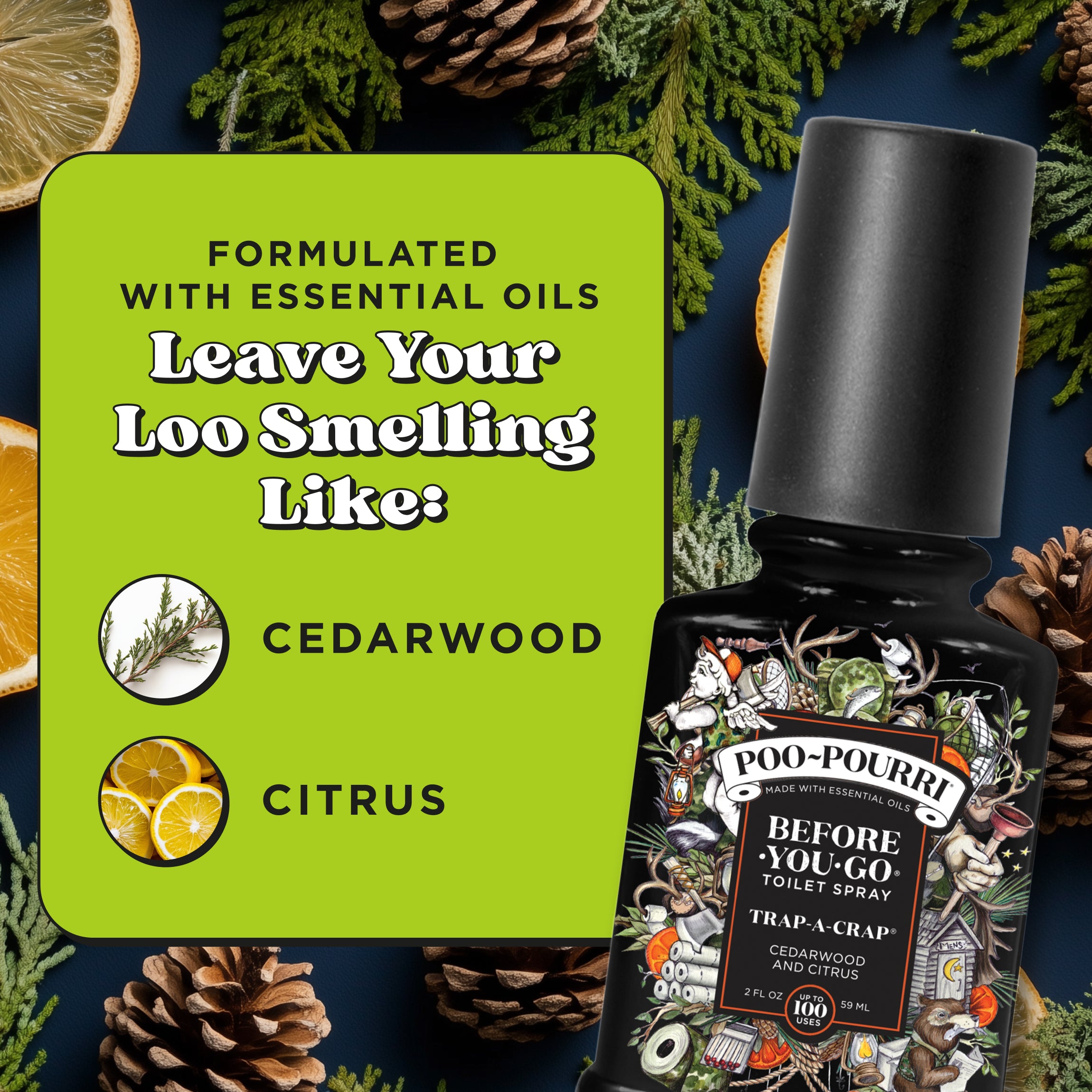 Trap-A-Crap - Poo~Pourri Toilet Spray