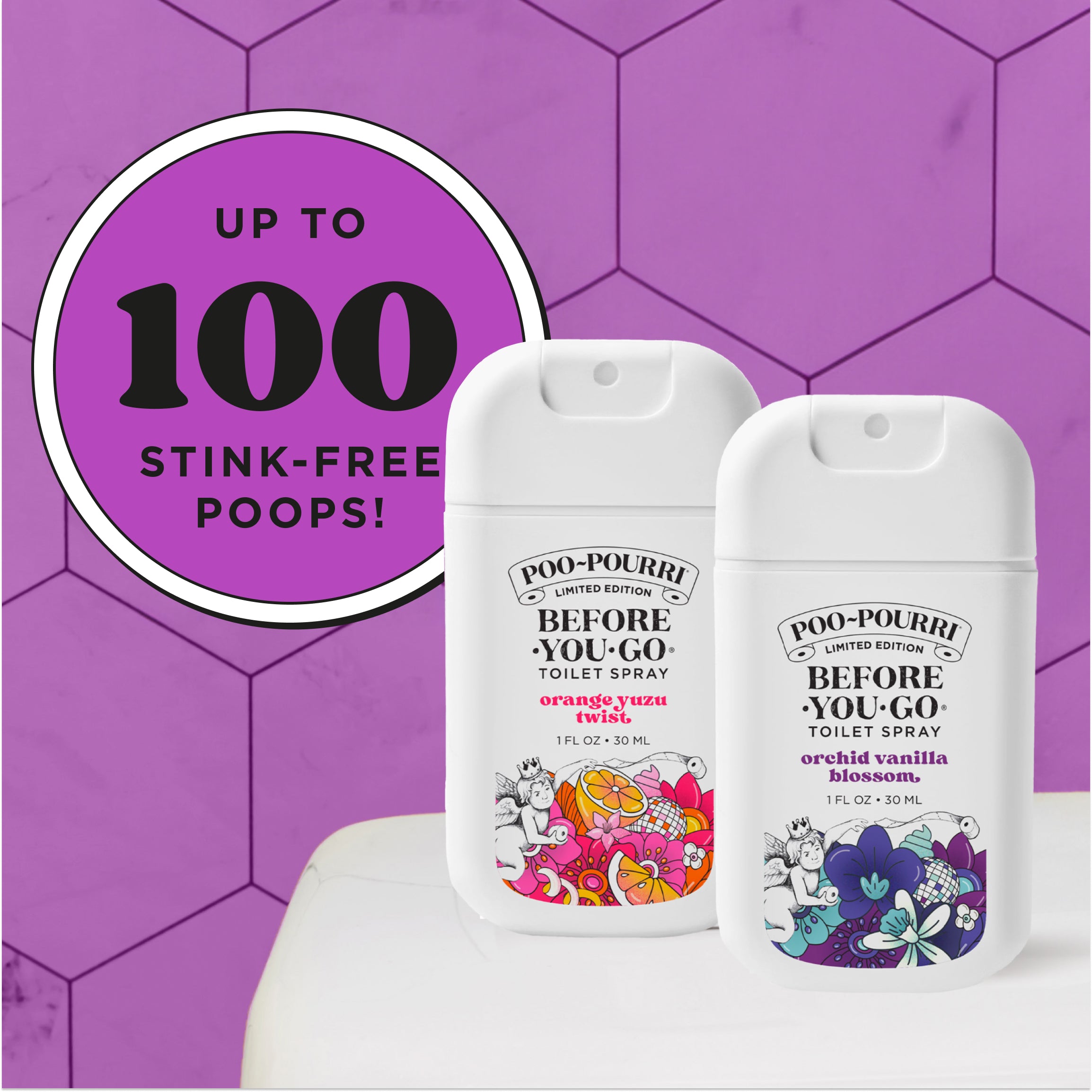 Bloom in the Bathroom Set: Poo~Pourri's Fresh Toilet Sprays