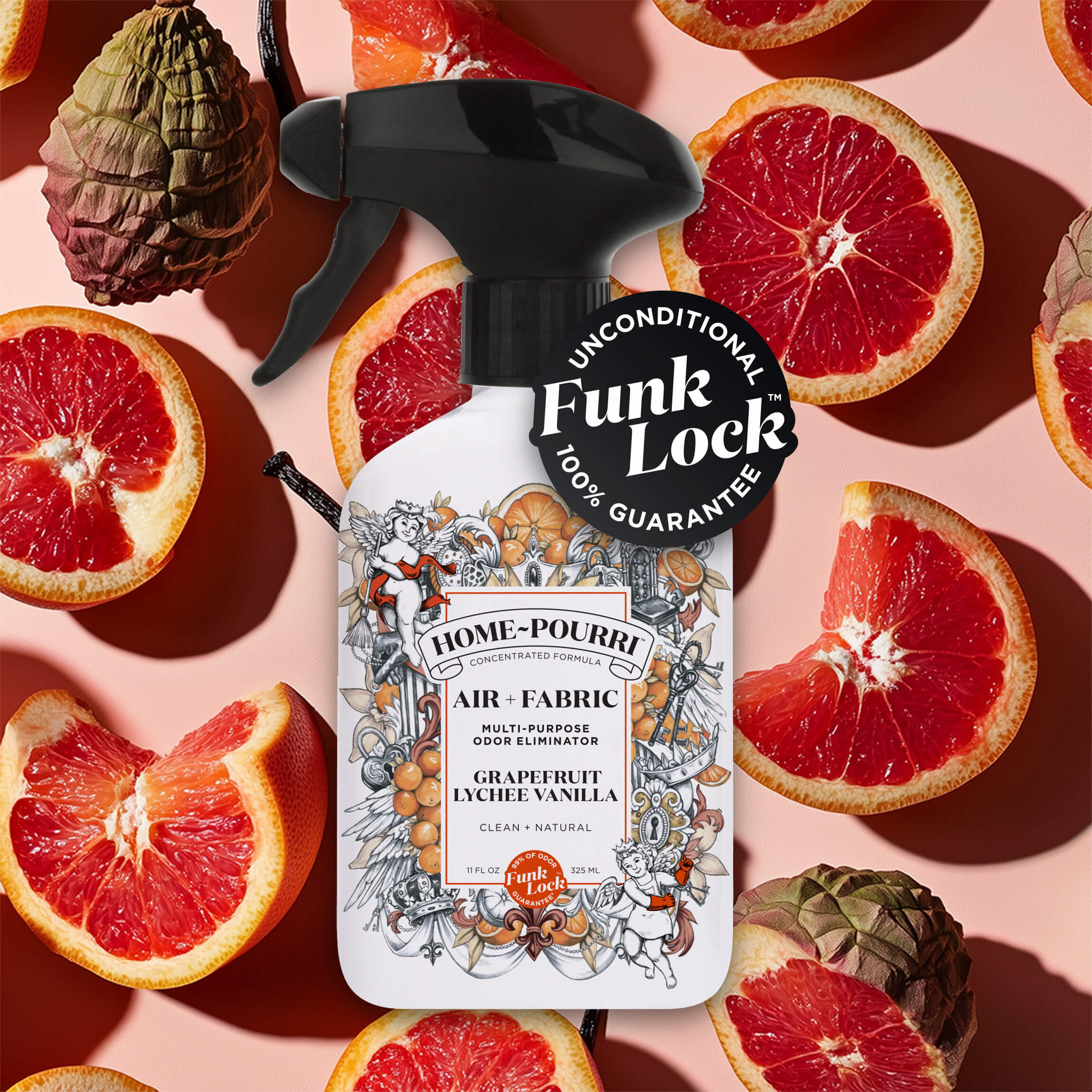 Grapefruit Lychee Vanilla - Home~Pourri Room Spray