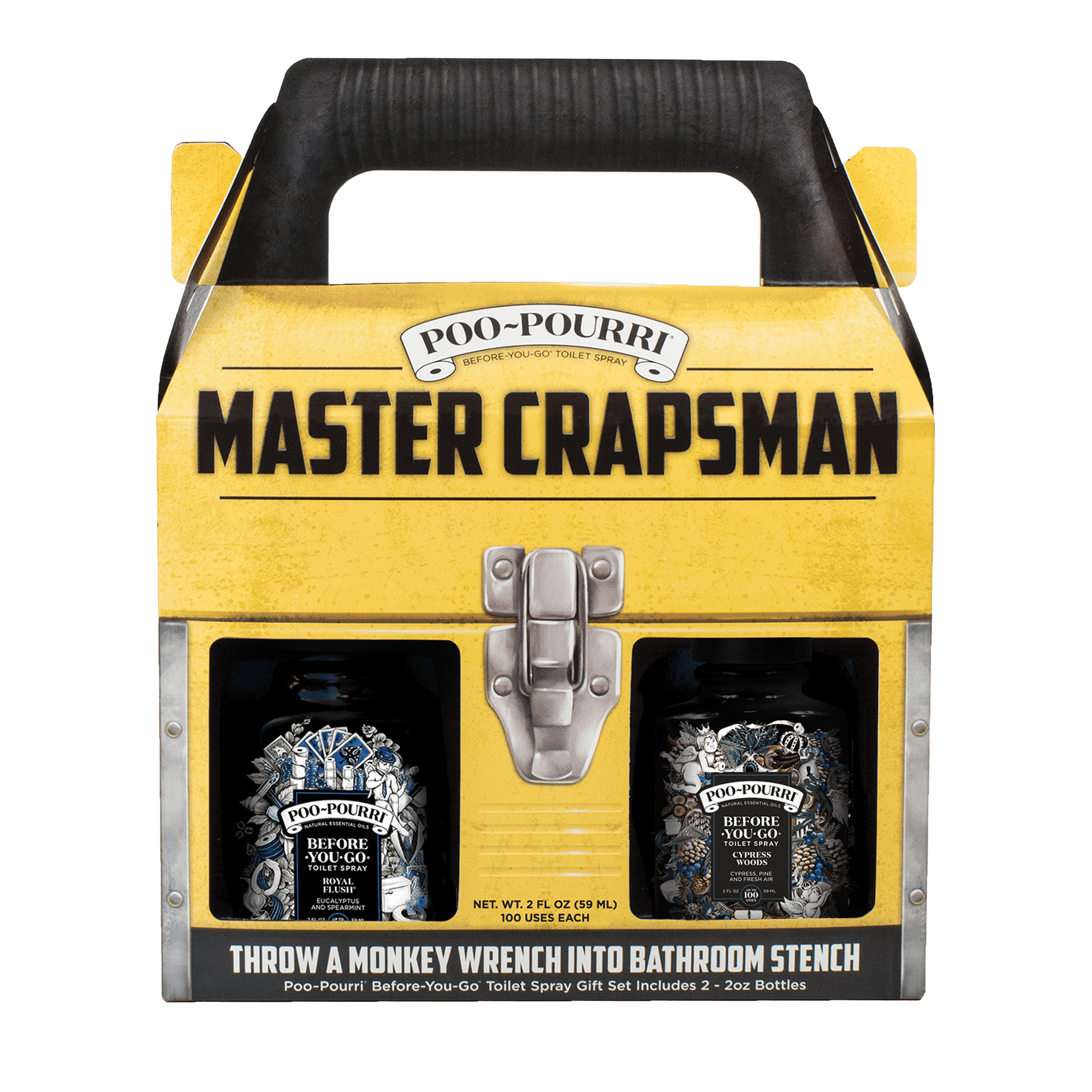 Poo~Pourri Master Crapsman Gift Set: The Best Gift for Dad! Poo~Pourri Master Crapsman Gift Set: The Best Gift for Dad!
