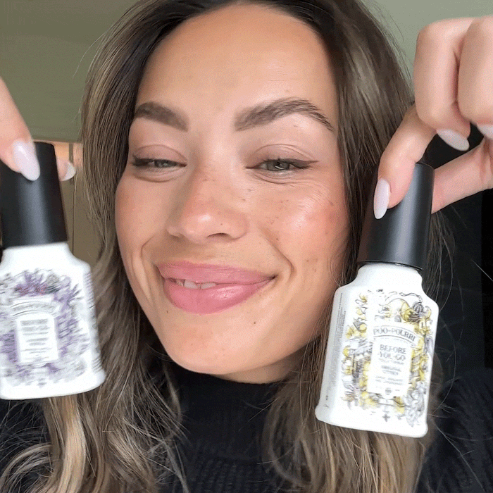 All you'll smell is a refreshing bouquet of essential oils.