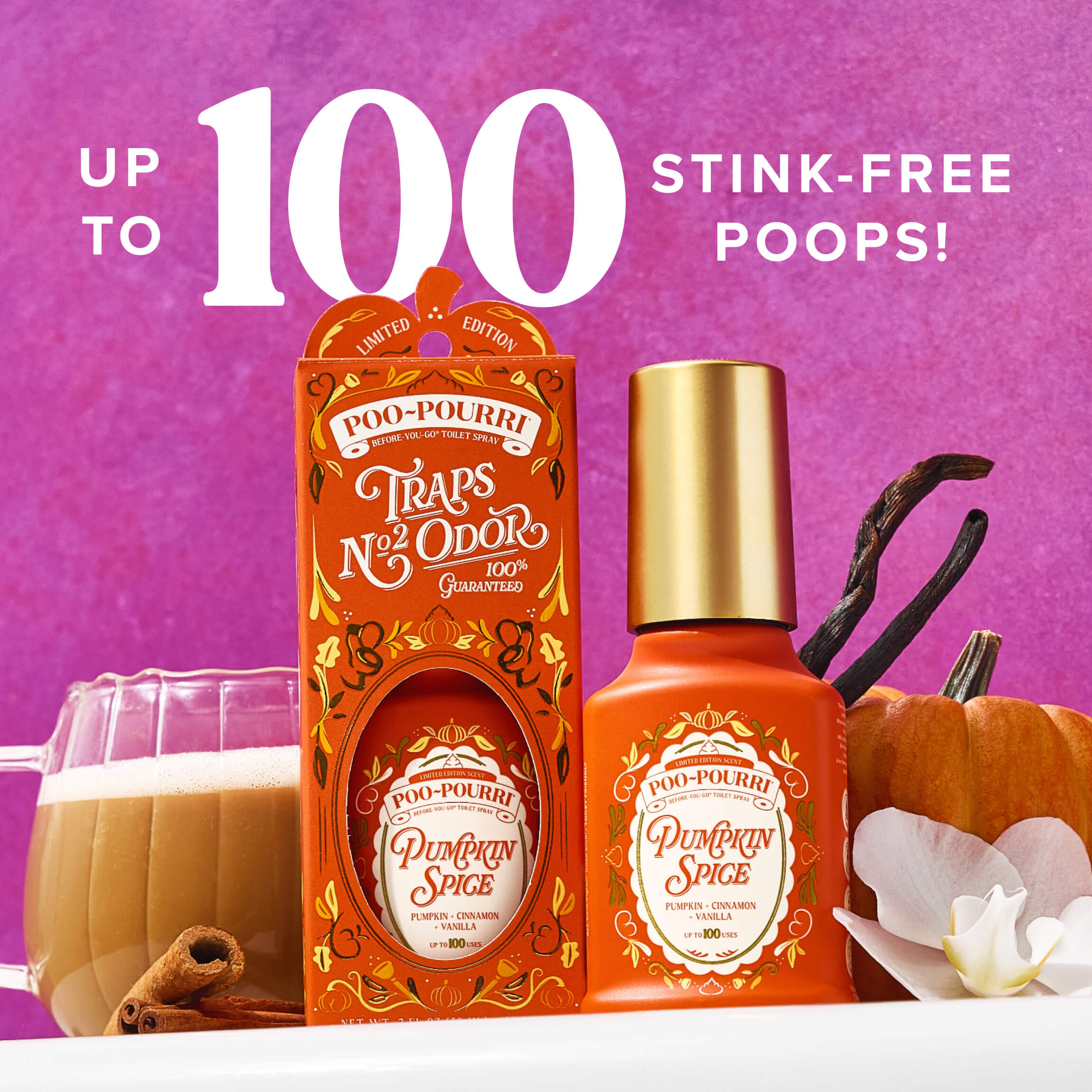 Pumpkin Spice - Poo~Pourri Toilet Sprays