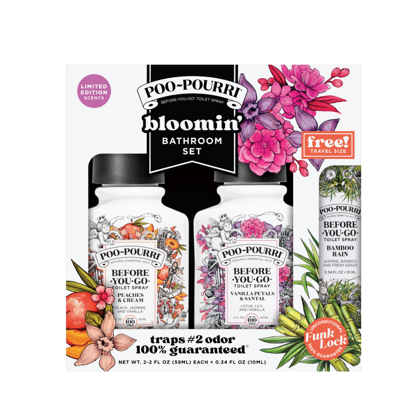 Bloomin’ Bathroom Set
