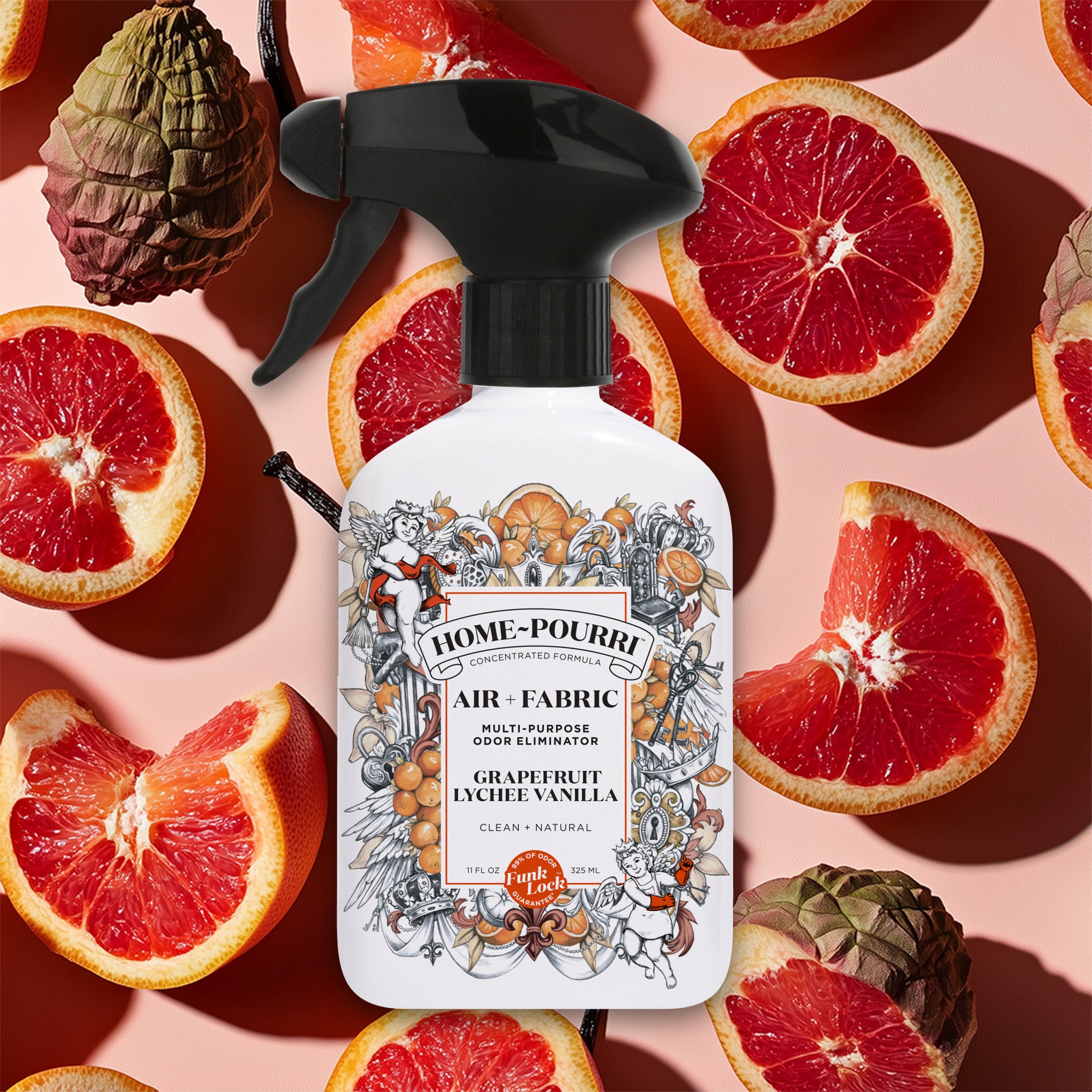 Grapefruit Lychee Vanilla Spray: ~Pourri Home Fragrance