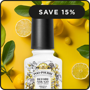 Save 15% on Poo~Pourri Original Citrus when you subscribe