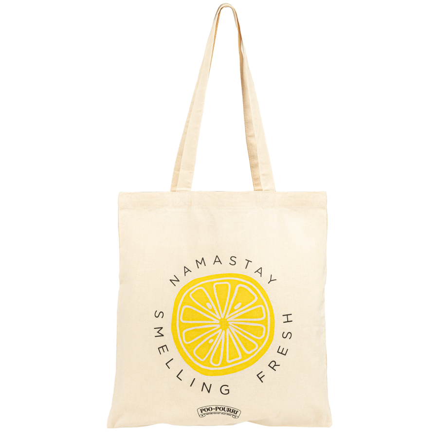 Namaste Lemon Tote Bag