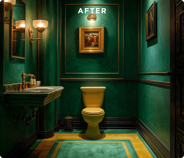 After transformation image